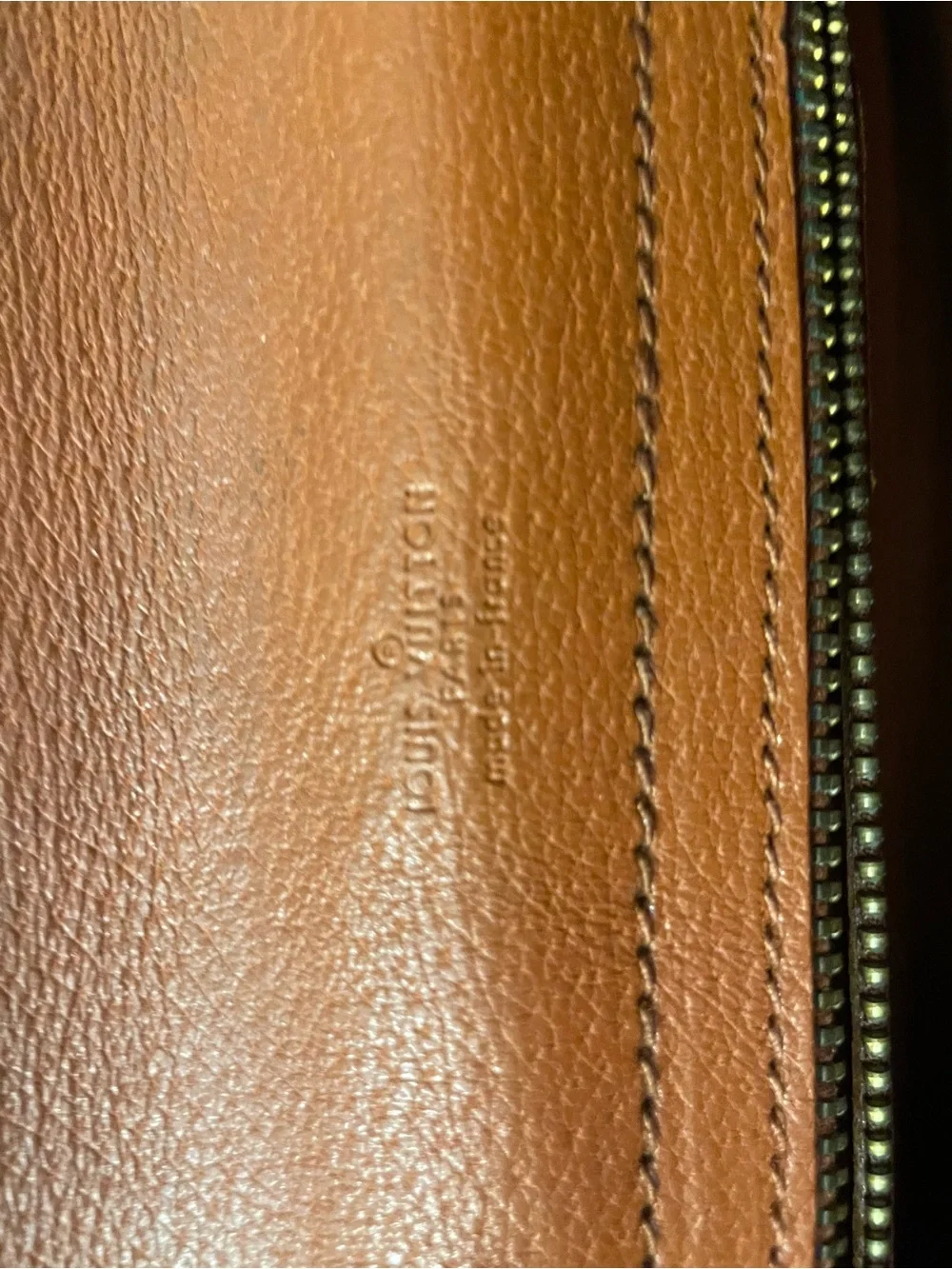 Louis Vuitton Monogram Canvas Brown with Tan Trim Laptop Folio